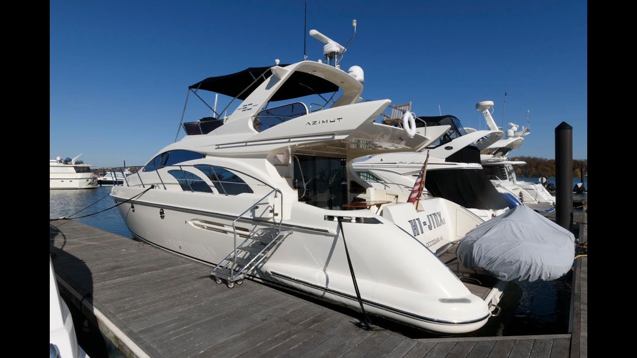 2005 Azimut 50 Flybridge - $350,000 - Todd Wittman (410) 310-6174