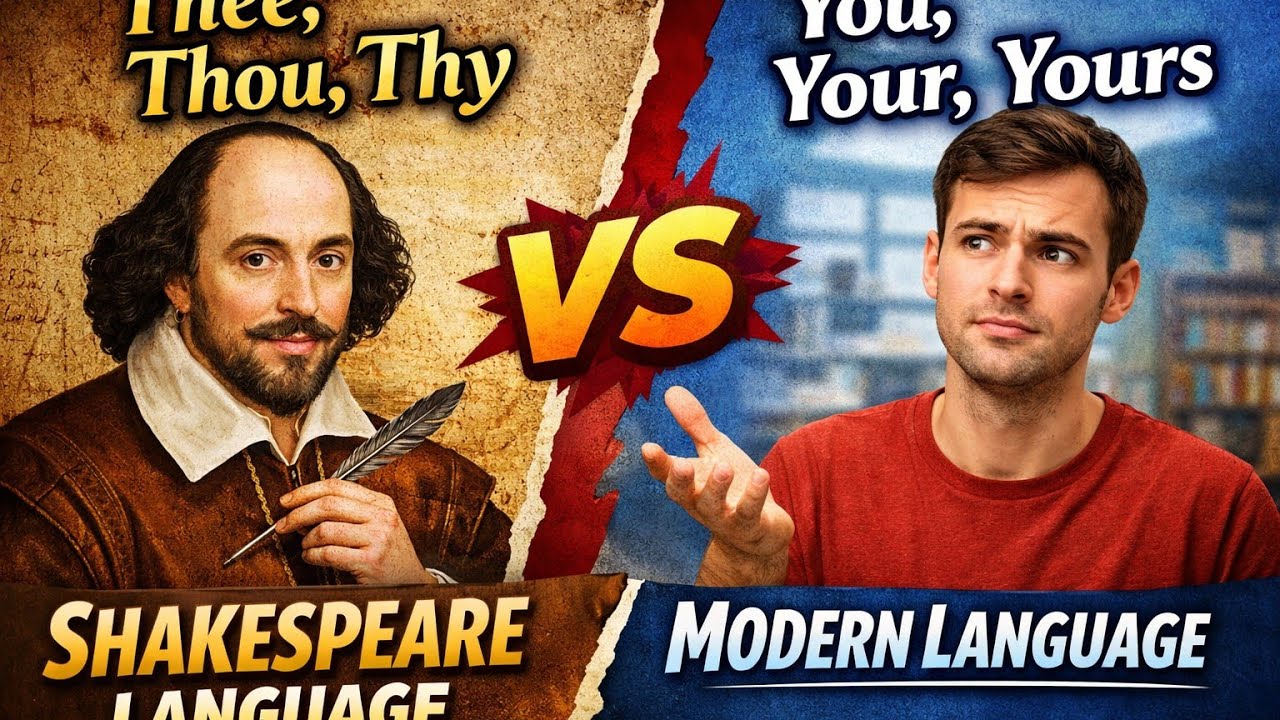 How Shakespeare’s Language Is Different from Modern English #EnglishLiterature