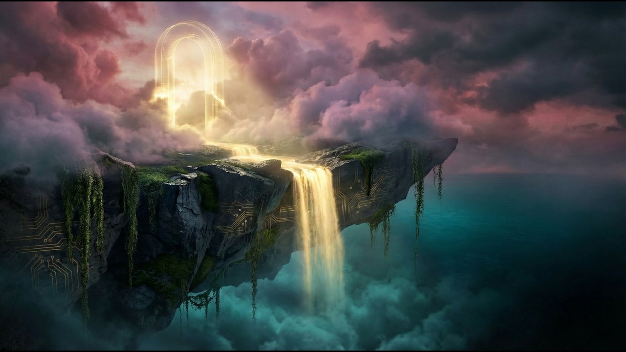 Golden Universal Doorway to Another TimeLine | 1 Hour Reiki Meditation Music