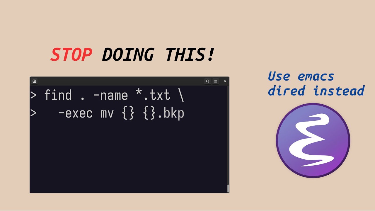 Master Emacs Dired Mode in 10 Minutes