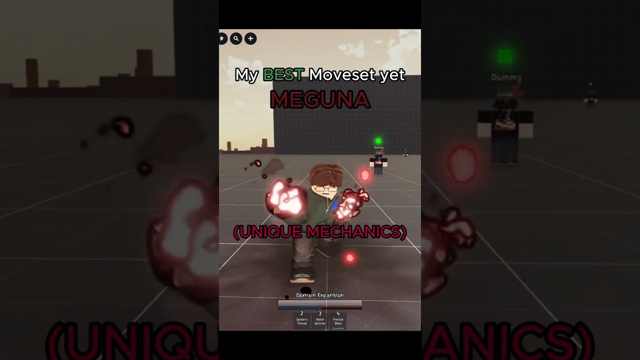 This Meguna (BOSS) Moveset has POTENTIAL! | JJS SKILL BUILDER  #jjs #skillbuilder #Sukuna #Meguna