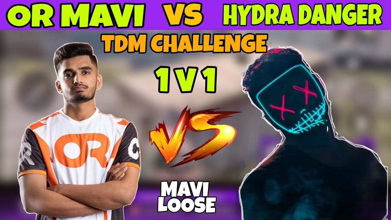 OR MAVI  VS HYDRA DANGER | 1 v 1Tdm Battle | Mavi Loose This Fight | Mavi Shocked 😳