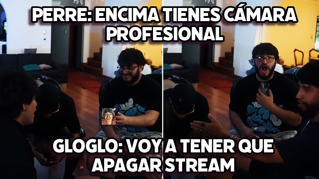 PERRE PALTEADO POR FILTRAR SU MINIPERRE EN EL STREAM DE GLOGLO