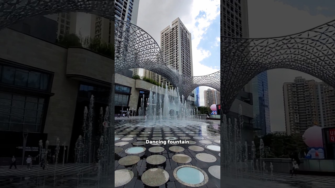 Dancing Water Fountain in Shenzhen, China 🇨🇳