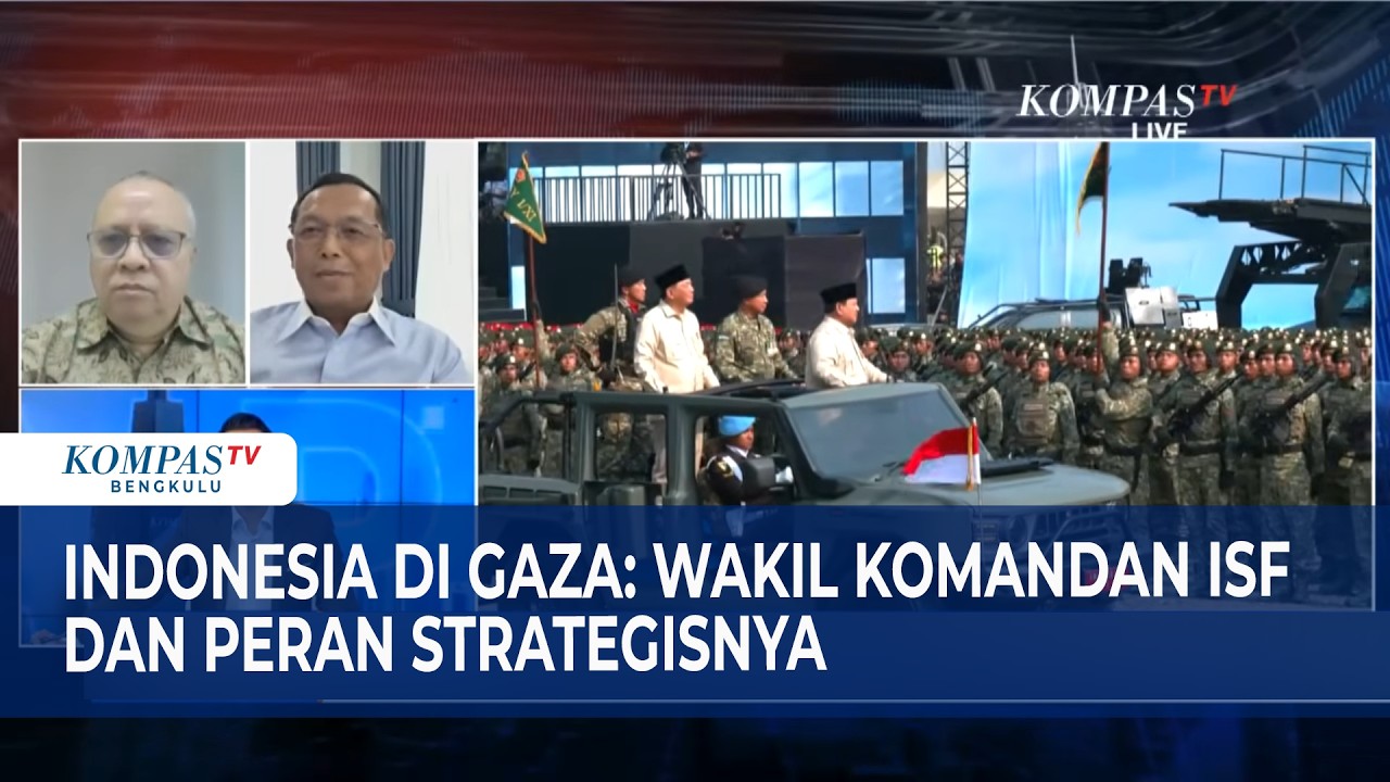 Indonesia di Gaza: Wakil Komandan ISF dan Peran Strategisnya