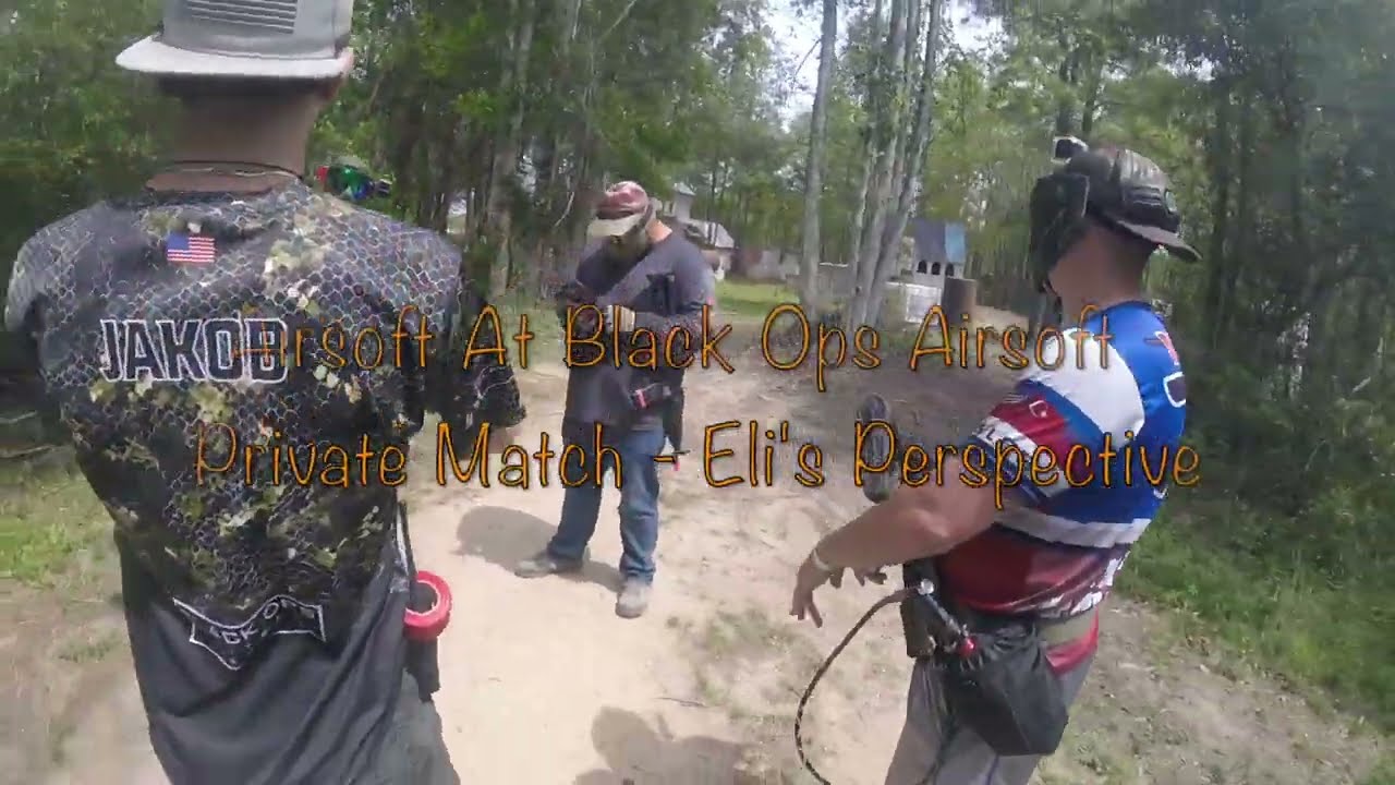 Airsoft At Black Ops Airsoft - Private Match - Eli's Perspective