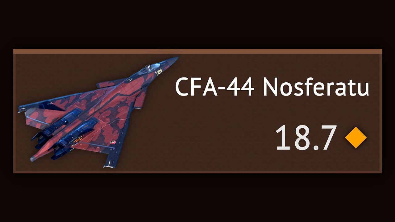 CFA-44 'Nosferatu' in War Thunder