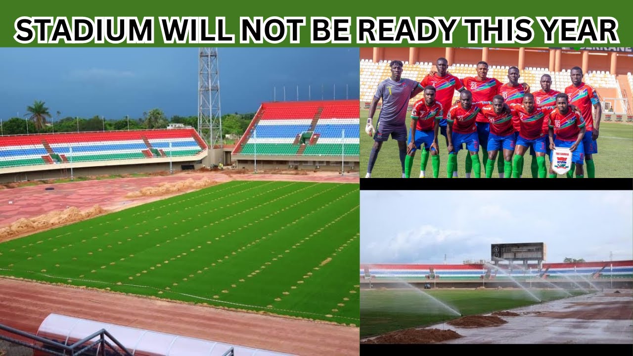 STADIUM WILL NOT BE COMPLETED  THIS YEAR
