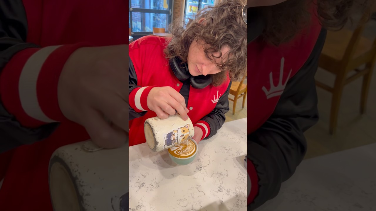 FORCED to Pour LATTE ART