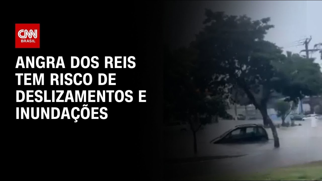 Angra dos Reis tem alerta máximo para deslizamentos | AGORA CNN