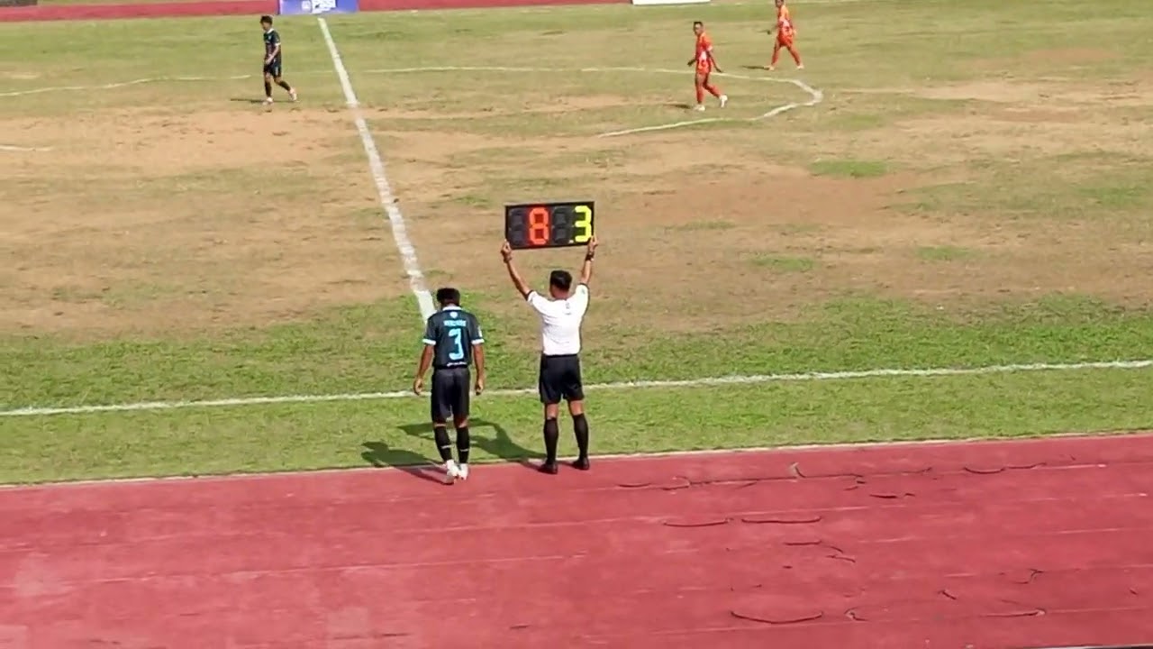 Water Break telah selesai babak pertama final Liga4 dilanjutkan ⚽😎♥️ (@zerotohero75)#liga4 