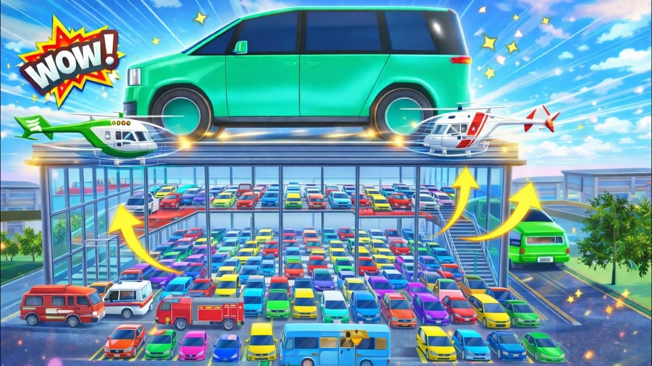 Sakua car collection near repair shop 🚓🚑🚒// sakura school simulator