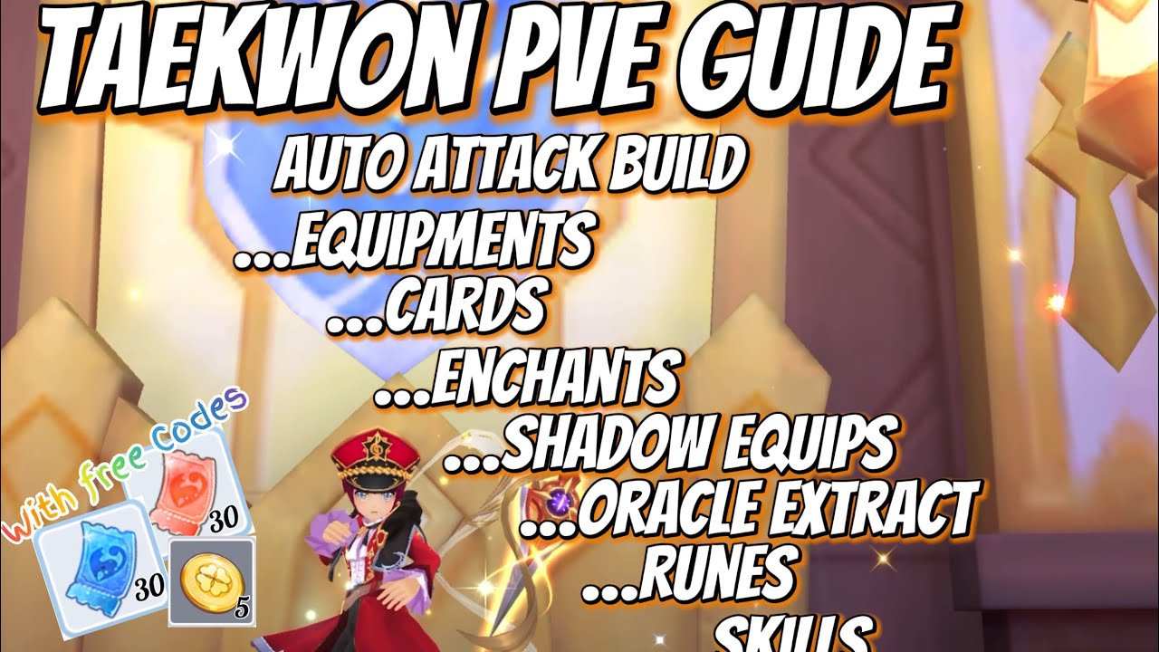 Taekwon Auto attack Build Guide (PVE)