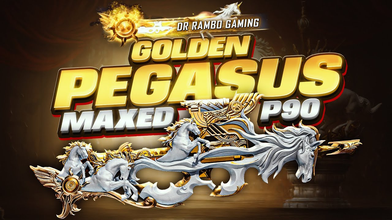 PUBG Mobile Golden Pegasus Lucky Spin Opening + Maxing New P90 🔥😍 || Rambo
