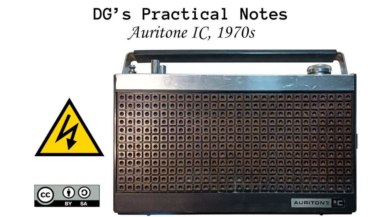 DG’s Practical Notes, U#13 Auritone IC, 1970s