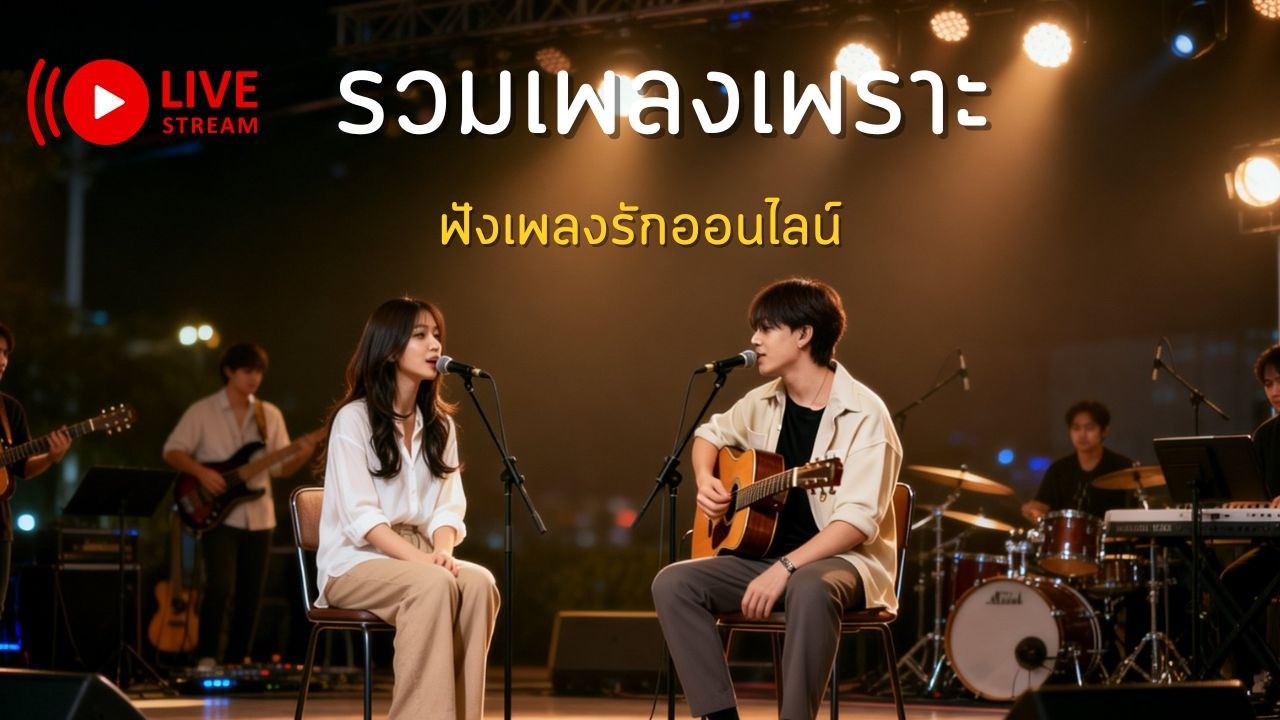 🔴 LIVE   [ไลฟ์สด] เพลงเพราะๆ ฟังเพลงออนไลน์