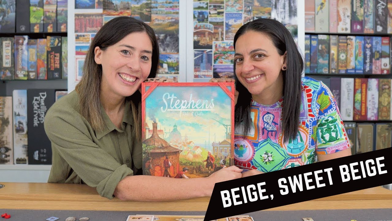 Stephens is a New Euro that Feels Like a Classic 😌✨ | Board Game Review