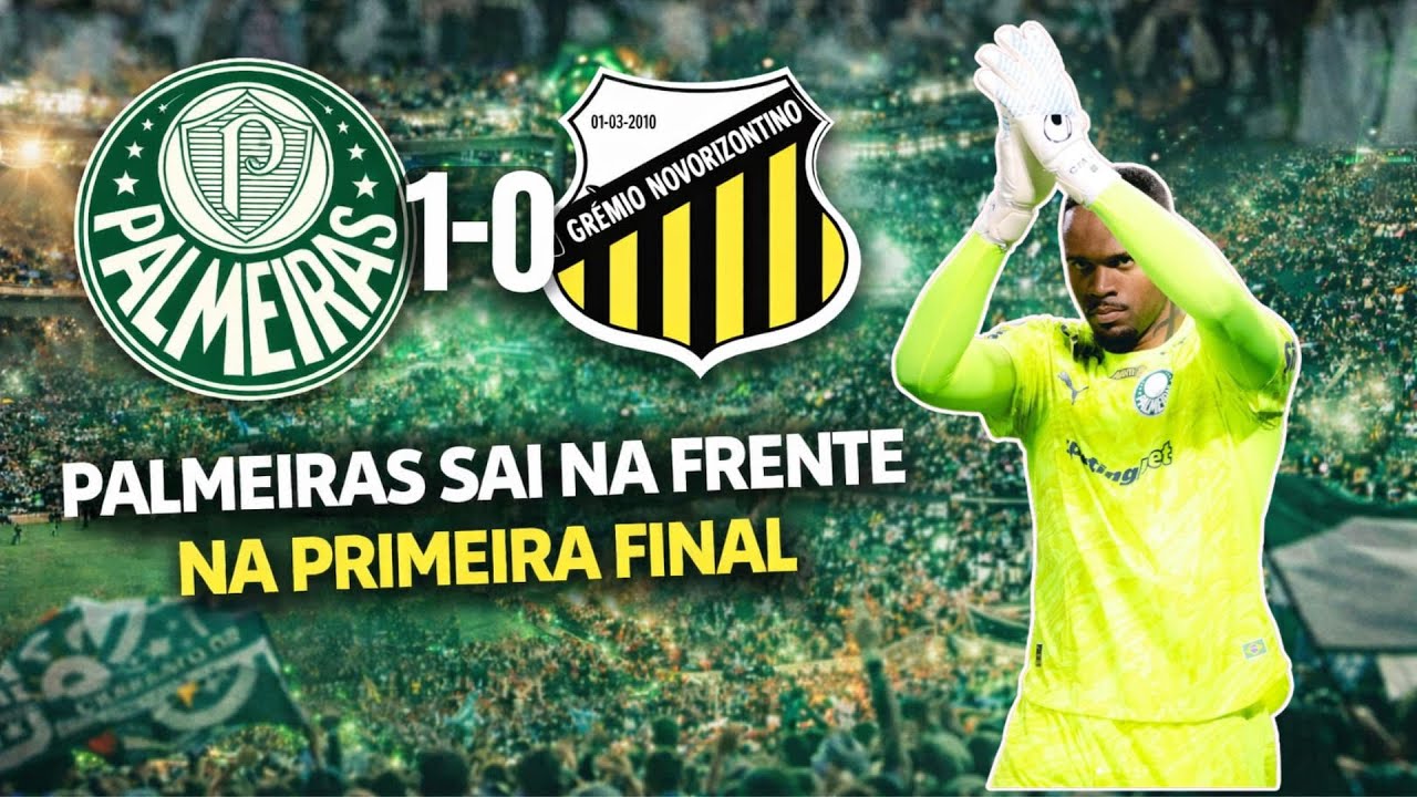 #AOVIVO | PALMEIRAS SAI NA FRENTE NA DECISÃO DO CAMPEONATO PAULISTA