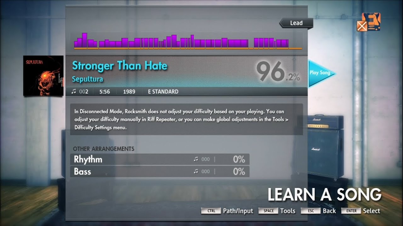 Sepultura - Stronger Than Hate - Rocksmith CDLC