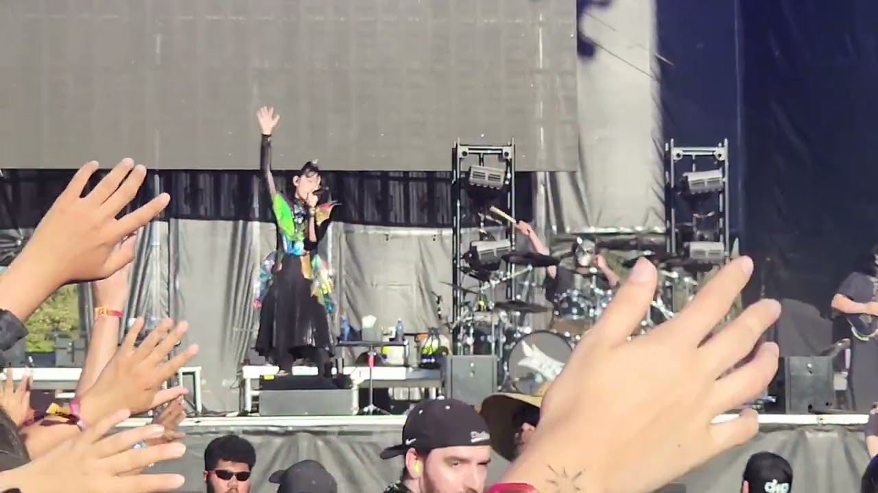 Babymetal - Monochrome - Aftershock Festival Sacramento, Ca 10/7/2023