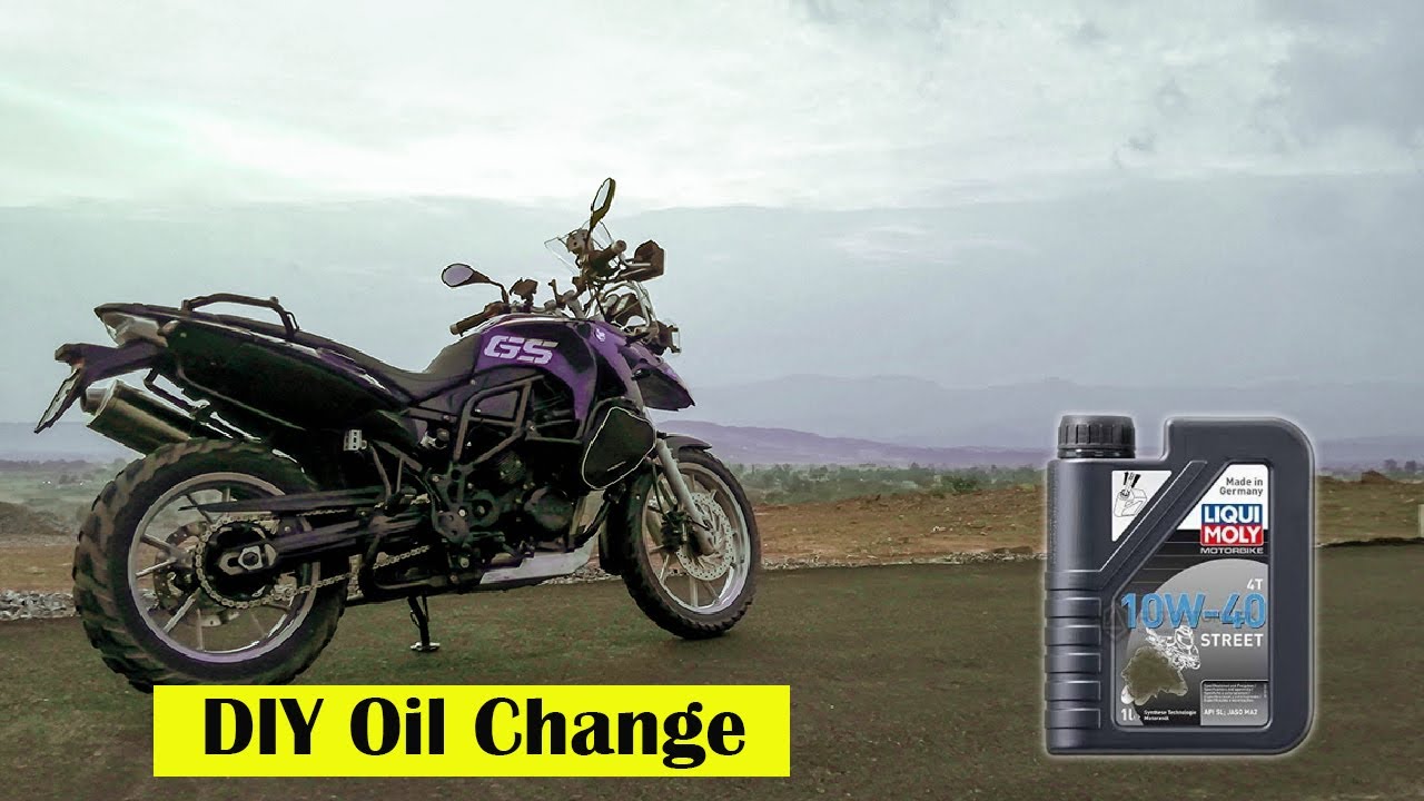 2011 BMW F650GS Oil Change