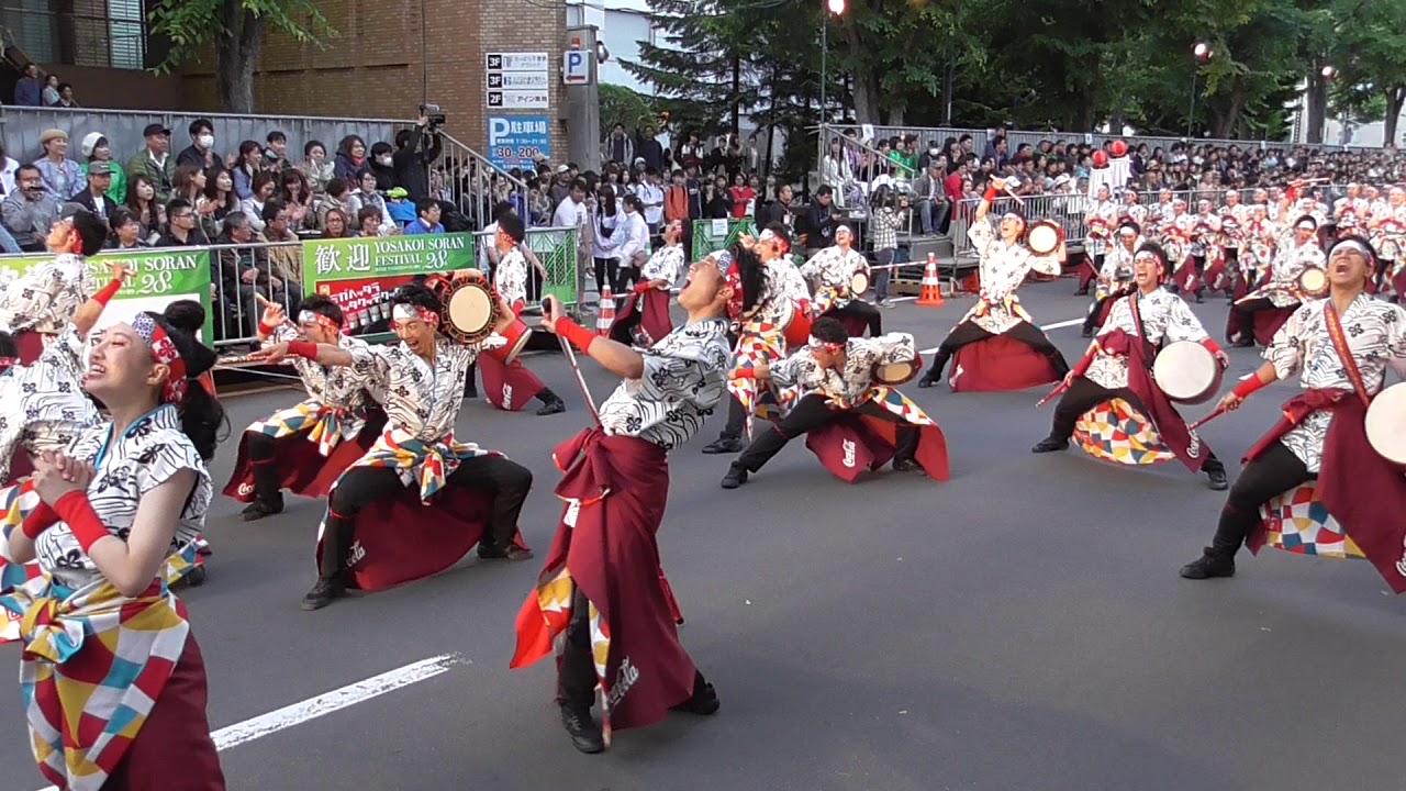2019YOSAKOIｿｰﾗﾝ祭りﾌｧｲﾅﾙﾊﾟﾚｰﾄﾞコカ・コーラ札幌国際大学
