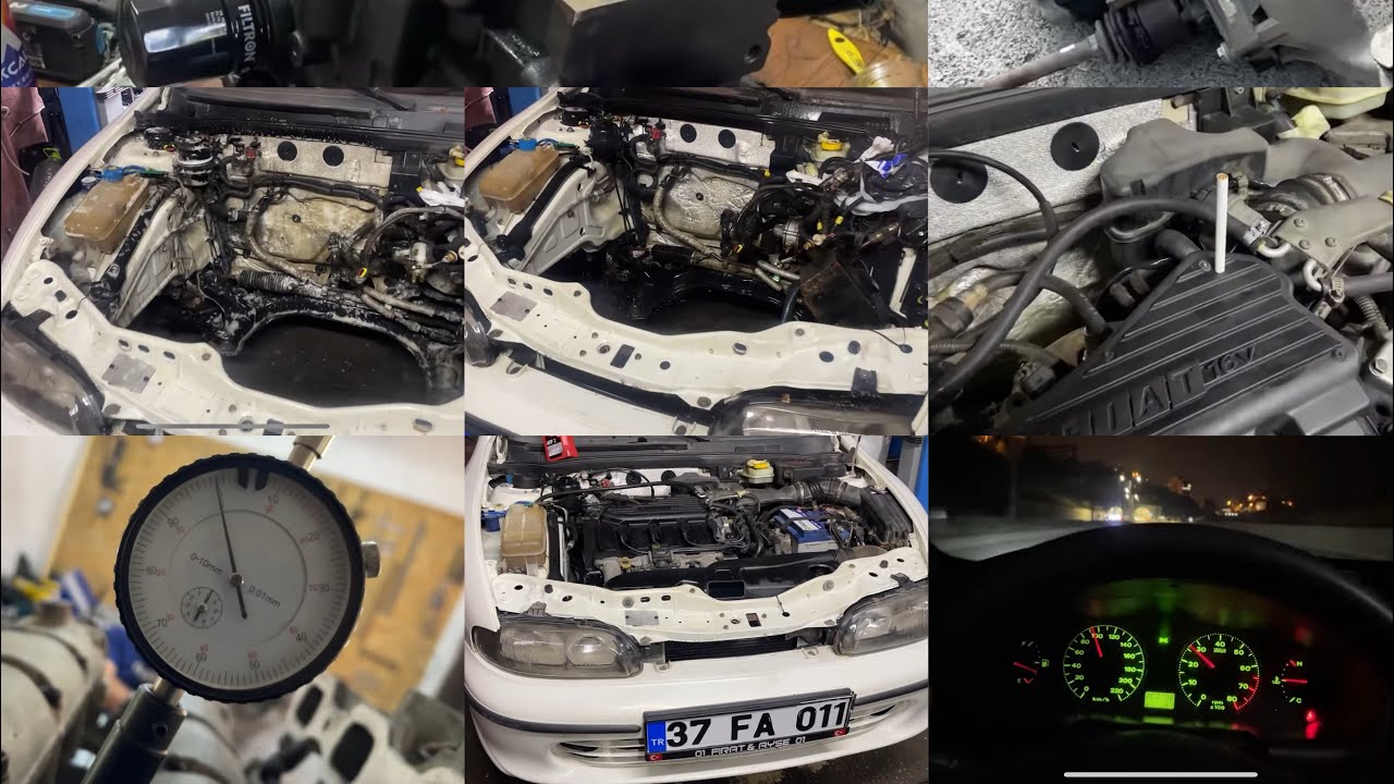 37 FA 011 PART-2 FiAT MAREA LİBERTY 1.6 16V MOTOR YAPTIK 🧿