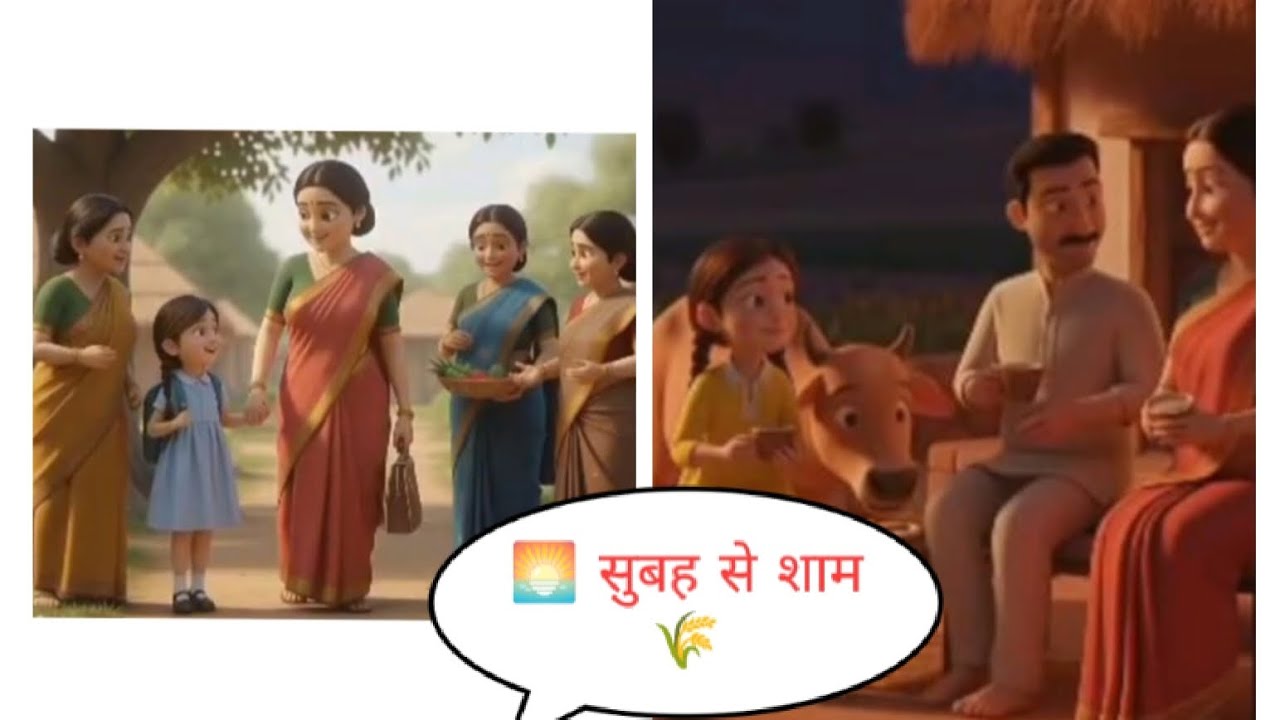 ♥️🌾 गाँव की ज़िंदगी | मेहनत, प्यार और सुकून की कहानी 