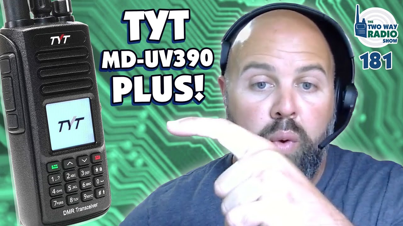 Представляем цифровую радиостанцию ​​DMR TYT MD-UV390 Plus | TWRS 181
