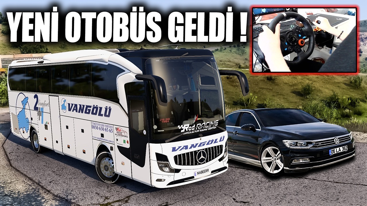 YENİ OTOBÜS GELDİ !!! 2025 MODEL TRAVEGO ETS 2 MOD 1.55 [ Logitech G29 ]
