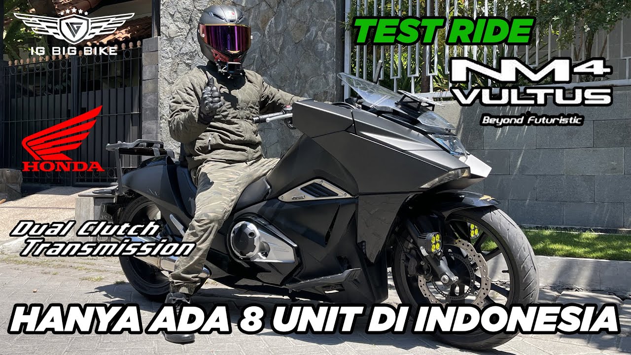 MOTOVLOG: #151 TEST RIDE MOTOR LANGKA, HONDA NM4 VULTUS, FULL PAPER!