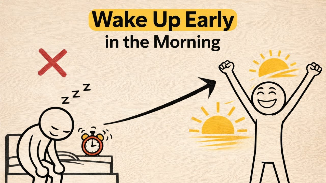 How I Wake Up Early Every Morning (3 Habits That Actually Work)