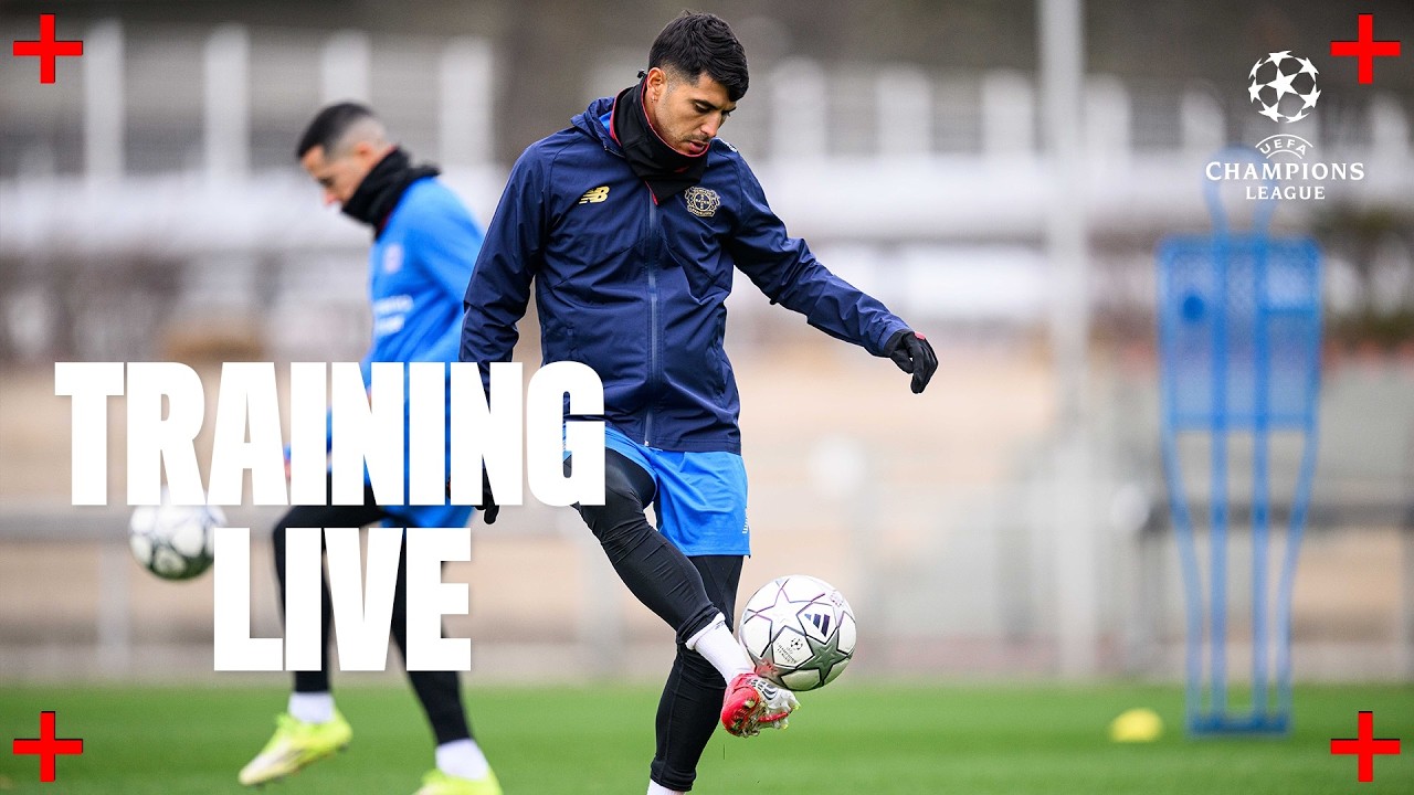 LIVE: Abschlusstraining vor Olympiakos Piräus 🆚 Bayer 04 Leverkusen | Champions League, Play-offs