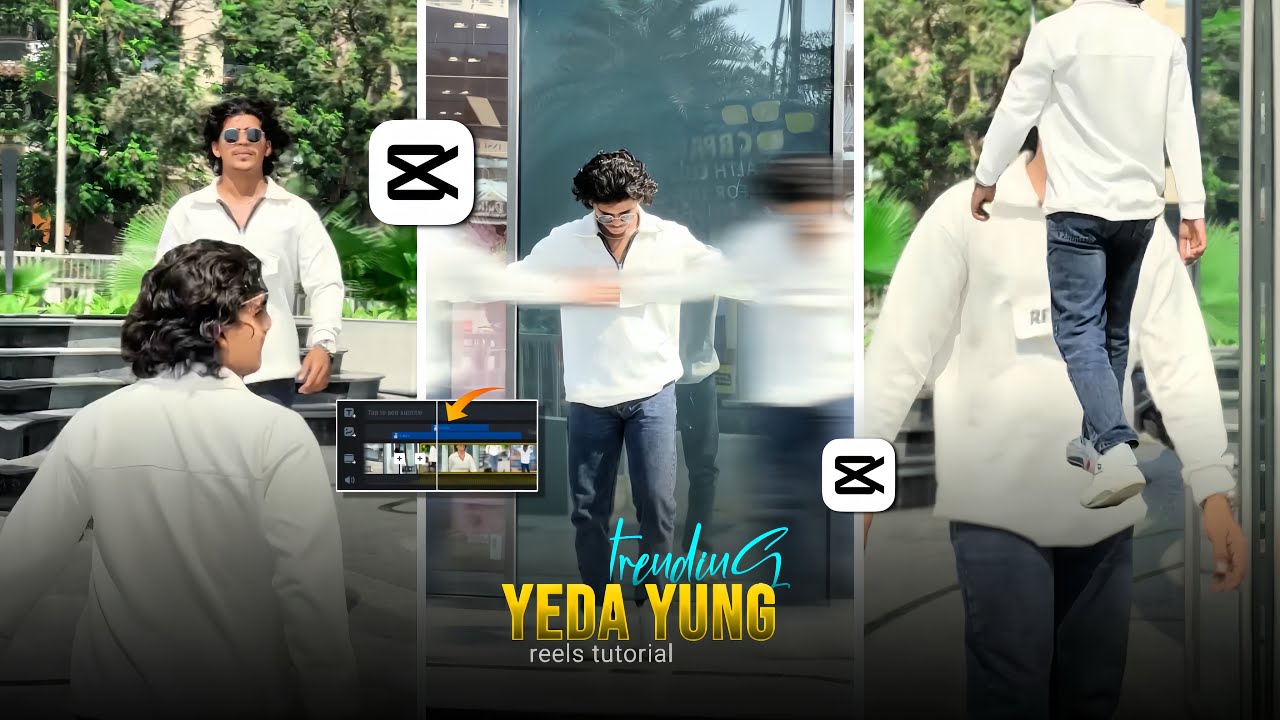 YEDA YUNG Song -Trending reels video editing | Capcut video editing | Reels video tutorial