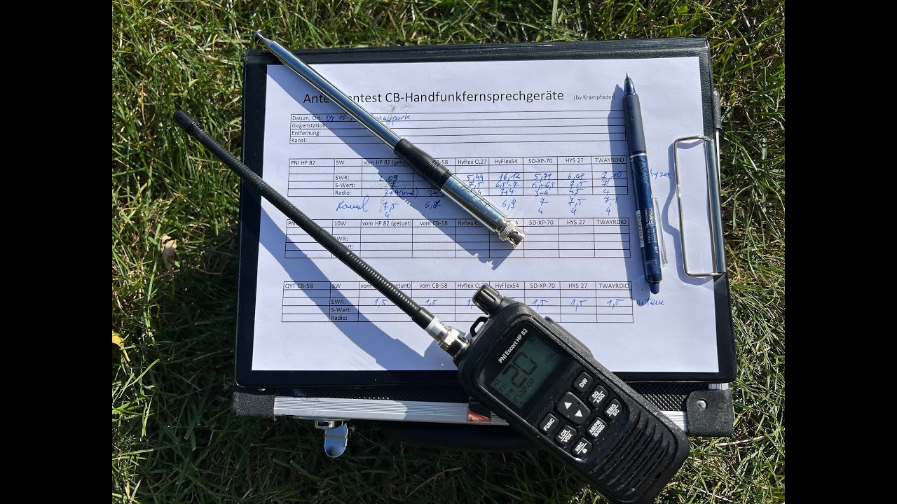 25cm PNI Gummiwurst vs. Teleskopantenne mit 1,30m