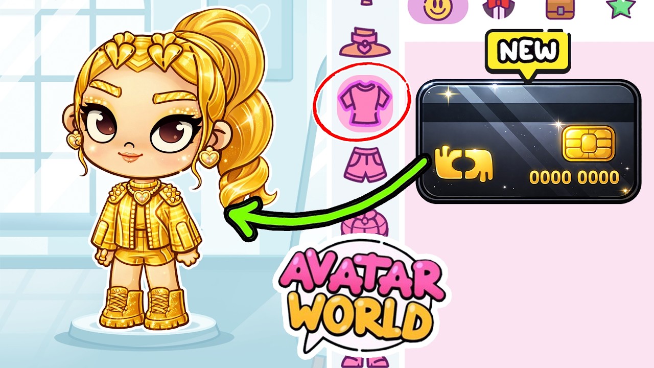 😱 BLACK CARD = GOLD?! NEW SECRET in Avatar World 🌍 PAZU