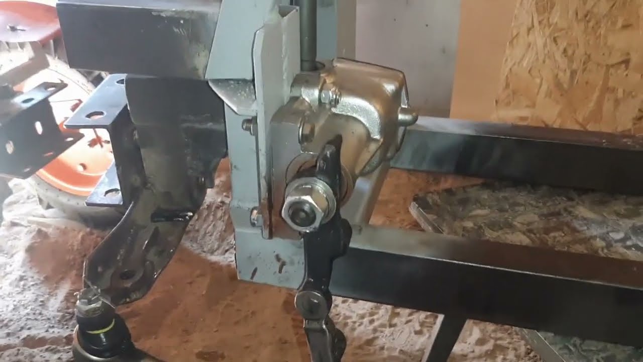 Адаптер с кузовом для мотоблока. Радиус поворота. Часть пятая.
