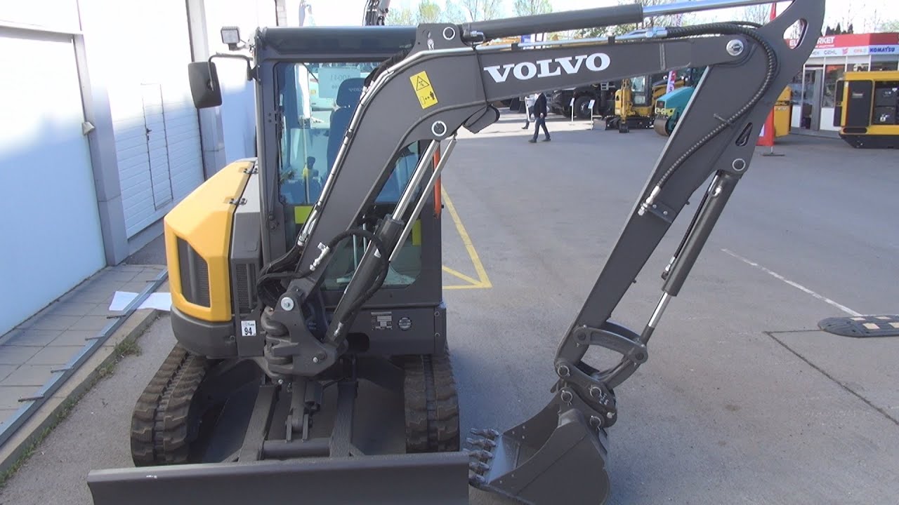Volvo ECR40F Compact Excavator (2024) Exterior and Interior
