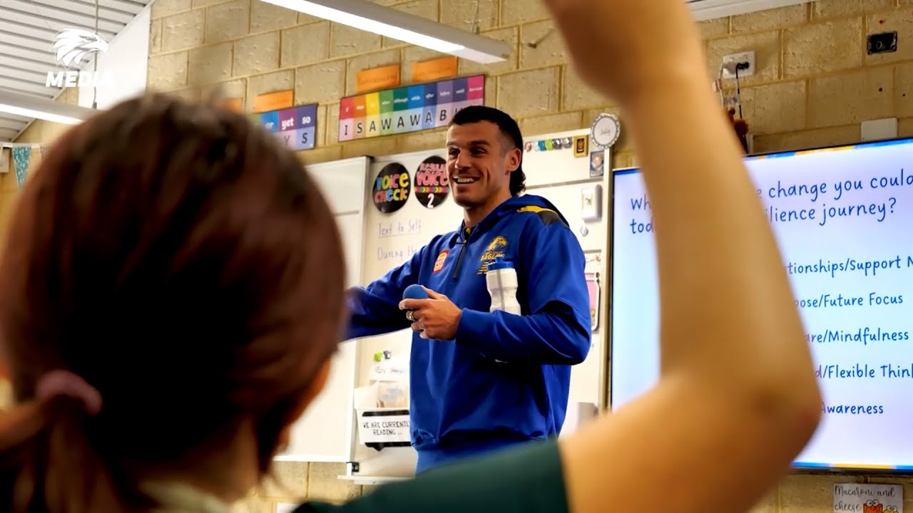 Waterman helps launch Eagles new resilience program