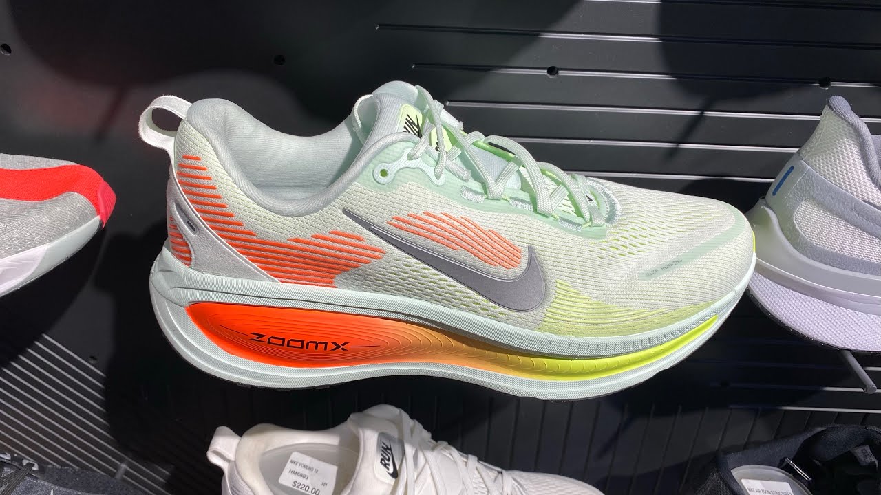 Nike Vomero 18 (Barely Green/ Hyper Crimson) - Style Code: HM6803-300