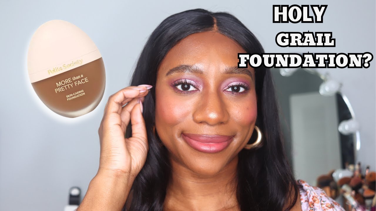 This foundation DIDN'T make me oily| Polite Society Foundation