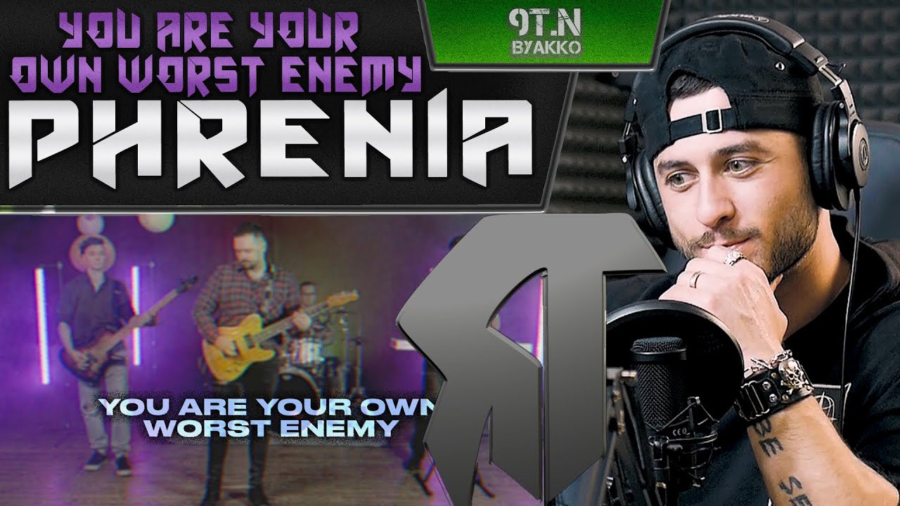 PHRENIA - You Are Your Own Worst Enemy (РЕАКЦИЯ)