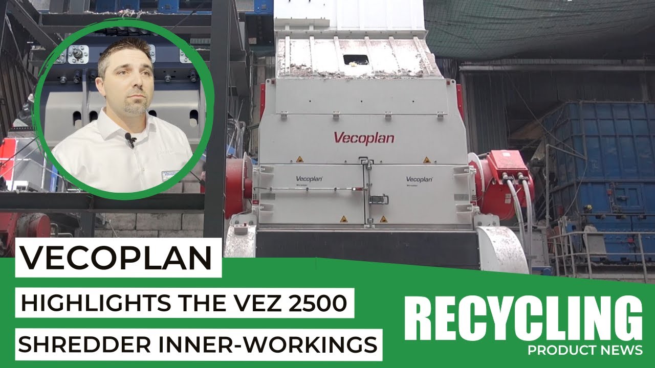 Vecoplan looks at the inner-workings of its VEZ 2500 shredder