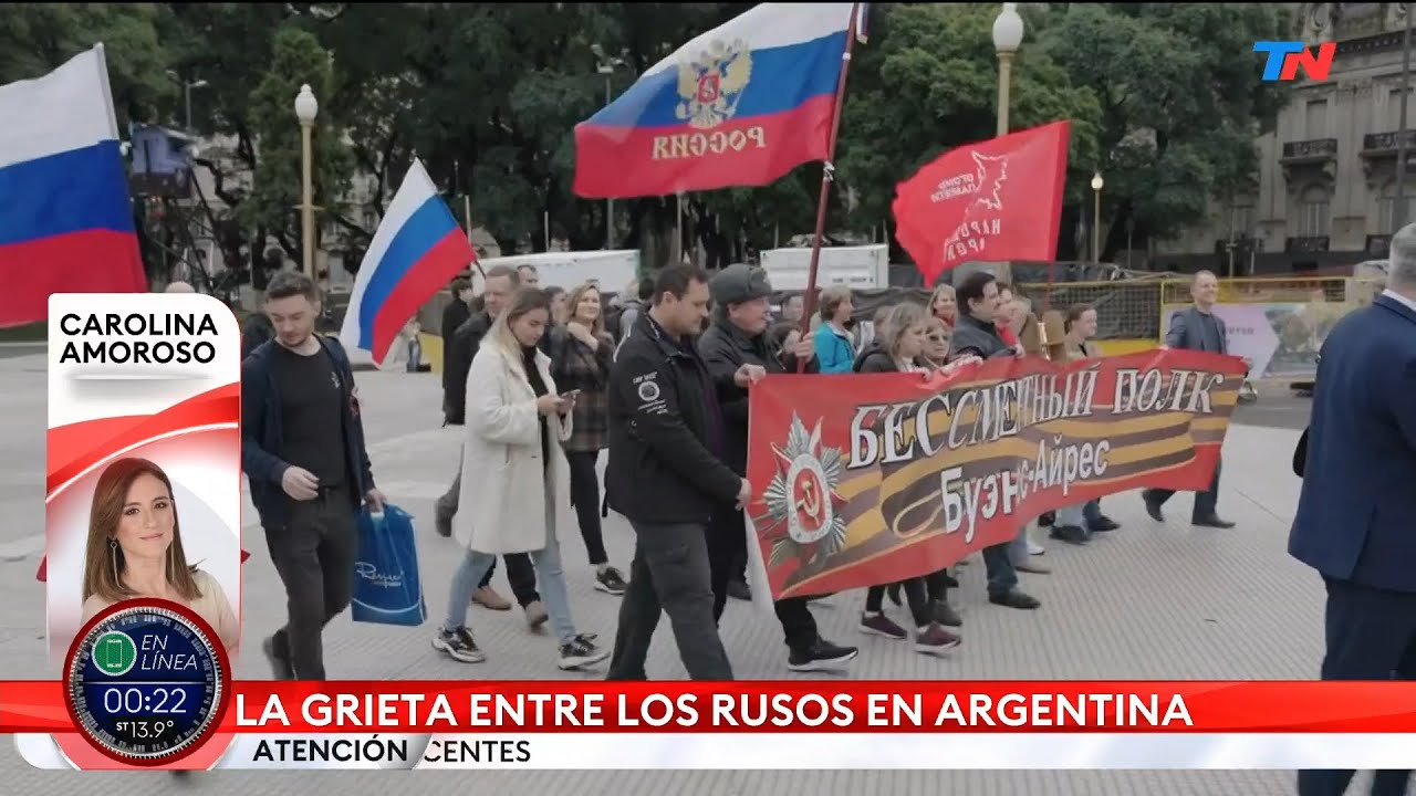 La grieta entre los rusos en Argentina por la guerra