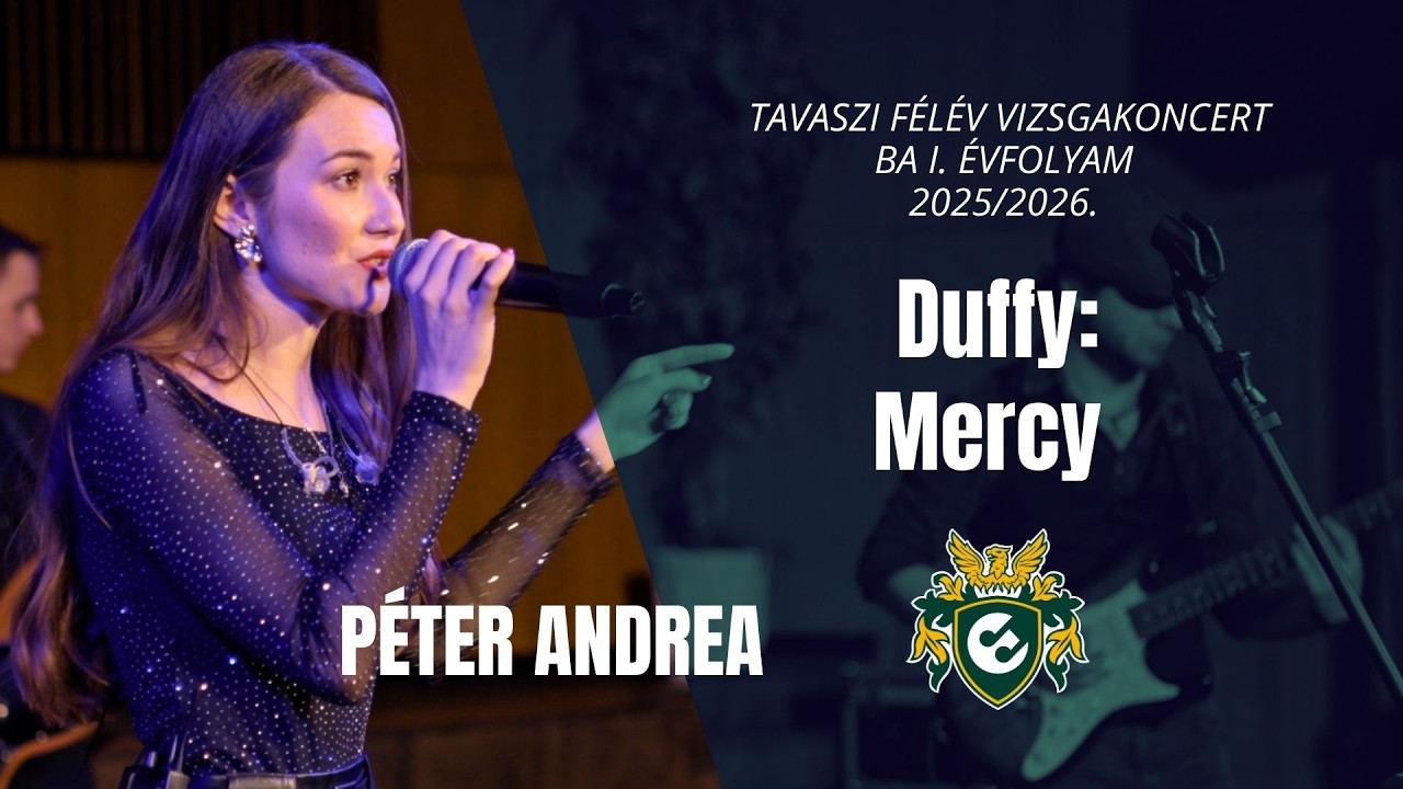 Mercy | Kortárs Könnyűzene BA 2025