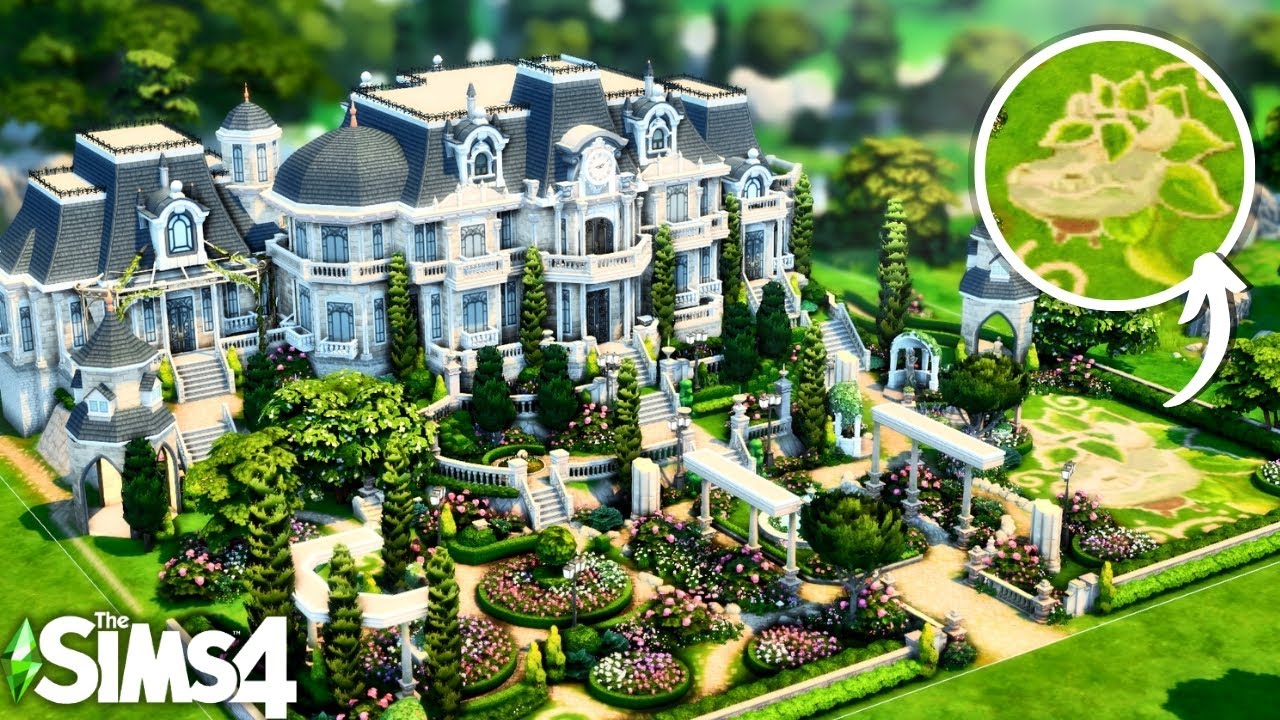 Building an Enchanted Estate Garden for The Sims 4 Discord Garden Challenge!🍃