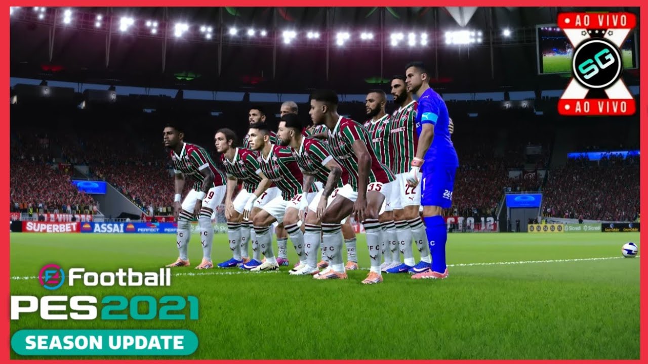 🔵FLUMINENSE X MARICA  AO VIVO EFOOTBAL GAMEPLAY PC 🕹️🎮