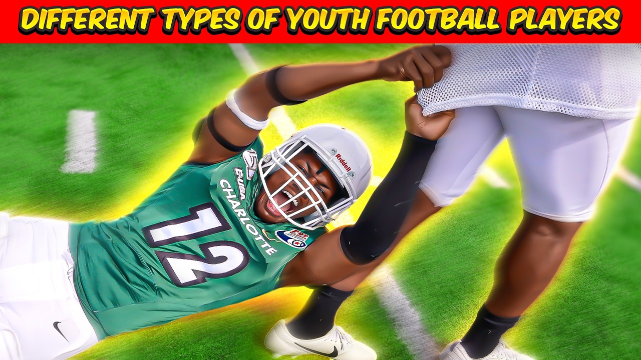 Different types of Youth Football Players
