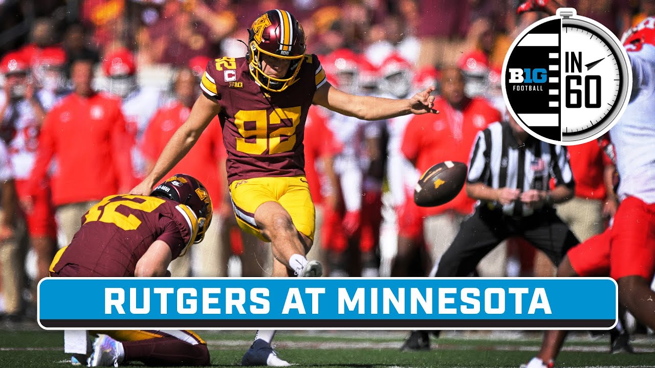 Rutgers at Minnesota | Sept. 27, 2025 | B1G Football in 60