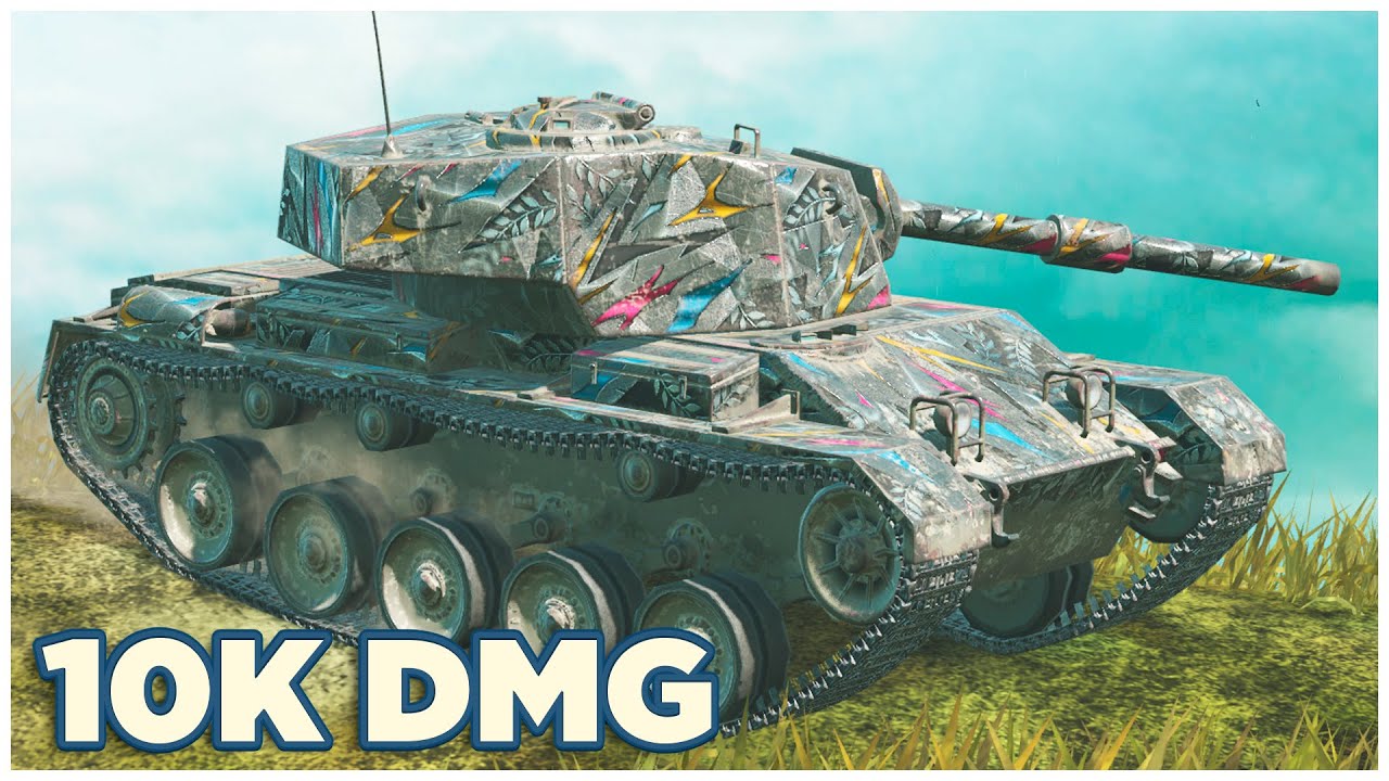 Vickers Light 105 • 10К УРОНА • 5 ФРАГОВ • WoT Blitz